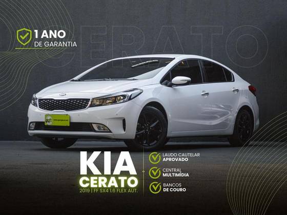 KIA CERATO 1.6 SX 16V FLEX 4P AUTOMÁTICO KIA CERATO 1.6 SX 16V FLEX 4P AUTOMÁTICO
